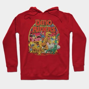 Dino-Riders The Adventure Begins 1988 Hoodie